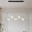 Axyaa Crystal Chandeliers: Modern Indoor LED Ceiling Lighting