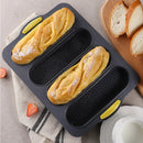 Silicone Baguette Bake Tray Mold by Axyaa for Restaurant-Quality Baking
