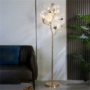 Axyaa Ginkgo Flower LED Floor Lamp - Nordic Creative Modern Home Decor