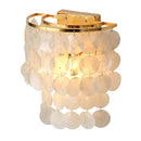 Axyaa Nordic Shell Wall Lamp for Modern Interiors