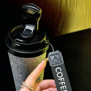 Axyaa Titanium Thermal Water Bottle: Double Wall Vacuum Insulated Stainless Tumbler