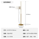 Axyaa Wood Table Lamp Liftable Minimalist Adjustable Floor Light for Living Room