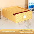 Axyaa Plastic Drawer Makeup Storage Organizer: 4-Piece Stationery & Jewelry Case