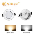 Axyaa LED Downlight Indoor Spot Lighting 3W-15W Round Recessed Lamp 220V Kitchen Bedroom