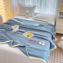Axyaa Double Layer Cotton Summer Quilt - Cool & Soft