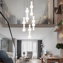 Axyaa Nordic Stair Chandelier Living Room Dining Pendant Ceiling Light