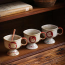 Axyaa Moon Rabbit Coarse Pottery Coffee Cup, 250ml