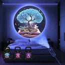 Axyaa LED Tree Projector: Enhance Room with Stunning Wall Art & Ambient Lights