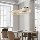 Axyaa Crystal LED Chandeliers: Modern, Luxury Lighting for Villas, Restaurants & Shops.