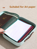 Axyaa Multi-Layer Tickets & Files Organizer: Home & Travel Passport Briefcase