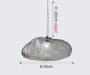 Axyaa Modern Glass Pendant Light for Elegant Ambiance