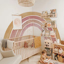 Axyaa Rainbow Watercolor Wall Stickers | Large Kids Room Decor