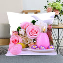 Axyaa Satin Fabric Easter Pillow Case Set for Wedding and Home Decor