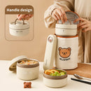 Axyaa Stainless Steel Thermal Lunch Box for Kids - Insulated Food Jar