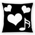 Axyaa Plaid Cat Paw Pillowcase Set