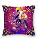 Axyaa Music Note Cushion Cover 45x45cm Pillowcase Decorative Pillow Home Decor