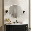 Axyaa Beveled Mirror Glass Wall Mirror for Bathroom Living Room Entryway Hall