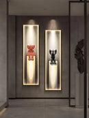 Axyaa LED Crystal Porcelain Gloomy Bear Wall Lamp for Home Decor
