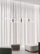 Axyaa Elegant Leather Ceiling Pendant Lights - Minimalist Design Home Decor LED Lamps
