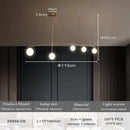Axyaa Black LED Ceiling Chandelier for Bedroom Living Room Dining Room