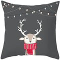 Axyaa Cute Animal Christmas Pillow Case for Home Sofa Chair Decor