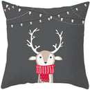 Axyaa Cute Animal Christmas Pillow Case for Home Sofa Chair Decor