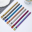 Axyaa Stainless Steel Straw Set for Bubble Tea & Smoothies