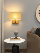 Axyaa Modern Adjustable Wall Sconce with LED Spotlight Rotation