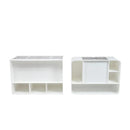 Axyaa Multi-grid Desktop Organizer for Small Items, Cosmetics, Stationery, and More