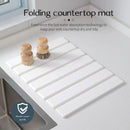 Axyaa Diatomaceous Earth Absorbent Pad for Tableware - Non-Slip, Quick-Absorbing Mat