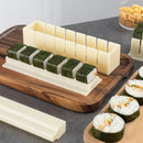 Axyaa Sushi Making Kit Mold Set - DIY Round Square Heart-shaped Tools