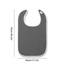 Axyaa Adult Bibs for Elderly - Adjustable, Machine Washable & Stylish