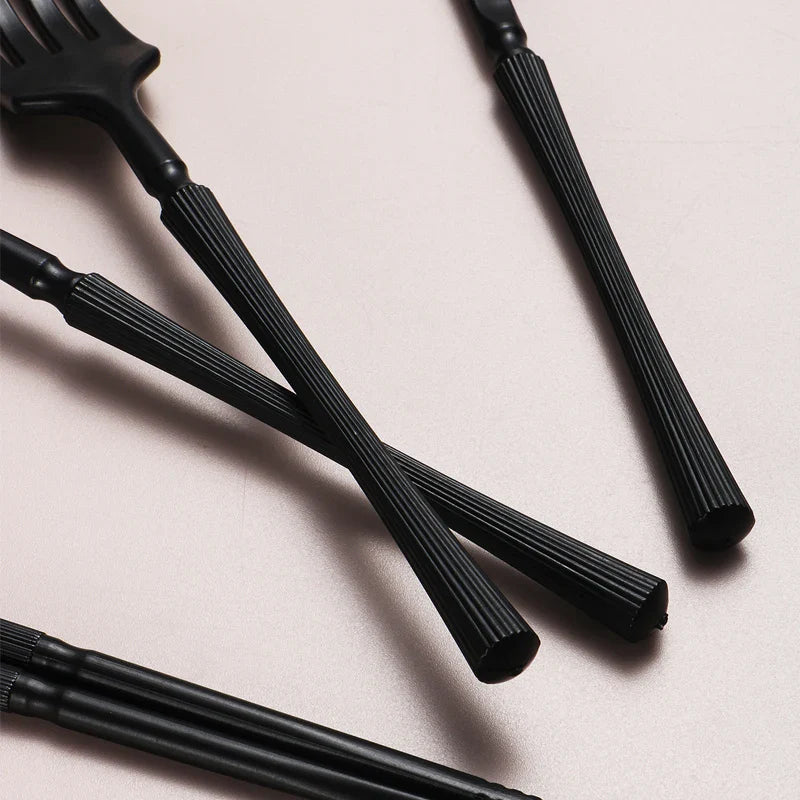 Axyaa PP Tableware Set - Knife, Fork, Spoon, Chopsticks with Portable Box