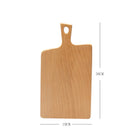 Axyaa Beech Wood Chopping Block for Kitchen Food Prep & Presentation