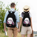 Axyaa Spider-Gwen Mask Backpack for Kids - Durable School Bookbag.