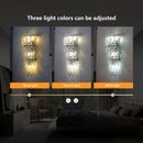 Axyaa Modern Crystal Wall Lamp Home Decor Lighting Fixture