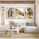 Axyaa Lemon Orange Harvest Canvas Wall Art Print Interior Decor
