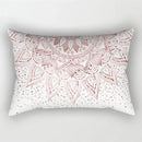 Axyaa Geometric Striped Rectangular Pillowcase for Home Decor