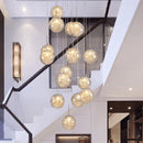 Axyaa Modern Pendant Lights Indoor Chandeliers for Living Room Dining Room