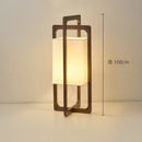 Axyaa Japanese Wooden Art Floor Lamp Retro Living Room Tea Room Hotel Lighting