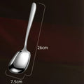 Axyaa Stainless Steel Serving Spoon for Hotel, Restaurant, and Home Use