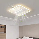 Axyaa Leafless Fan Lamp - Modern & Elegant Lighting Fixture for Living Room