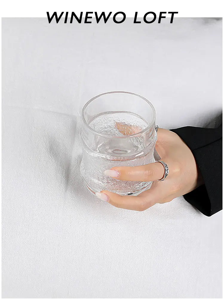 Axya Whisky Glass Cup Set | Japanese Style Beer Mug | Premium Handmade Ice Cup