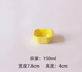 Axyaa Candy Color Mini Fruit Bowl Set of 3