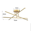 Axyaa Ceiling Lamp: Modern Suspension Chandelier for Living Room and Bedroom