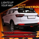 Axyaa Rear Bumper Reflector Lights for Geely Coolray Proton X50 Car Dynamic Turn Signal