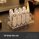 Axyaa Lipstick & Makeup Organizer: Cosmetic & Nail Polish Display Holder Box