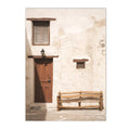 Tuscany Bellagio Town Canvas Painting by Axyaa - Mediterranean Rural Nordic Wall Art