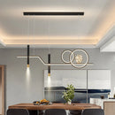 Axyaa Modern Pendant Chandeliers Dining Room Hanging LED Lights