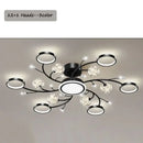 Axyaa Starry Sky Chandelier LED Ceiling Lamp for Modern Nordic Living Room
